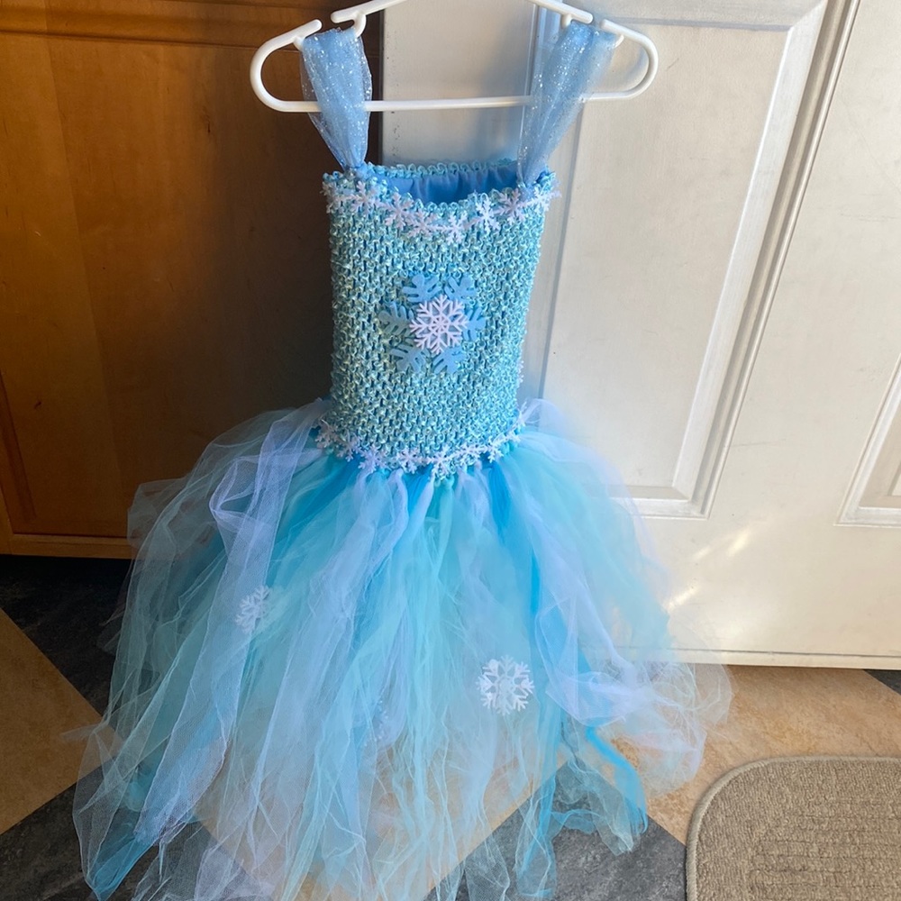 Elsa frozen tulle dress